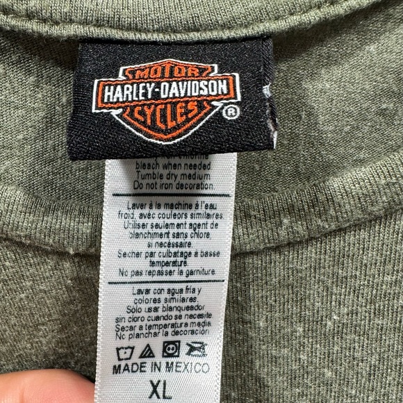 Harley-Davidson Green Short Sleeve Tee - Picture 3 of 6
